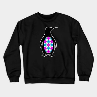 Argyle Penguin Crewneck Sweatshirt